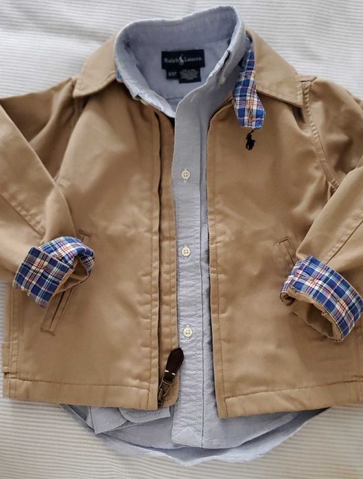 Camisa Ralph Lauren Menino 3 anos