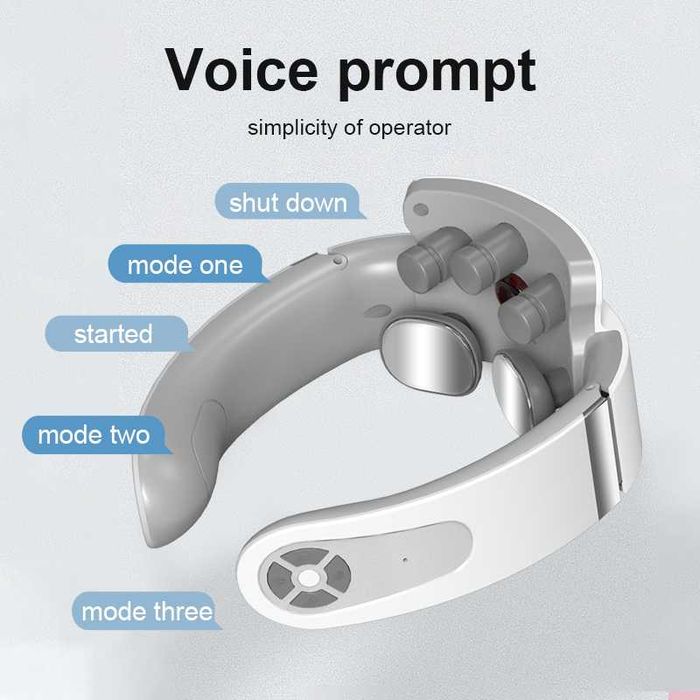 Інтелектуальний масажер шийного відділу хребта для шиї імпульсний