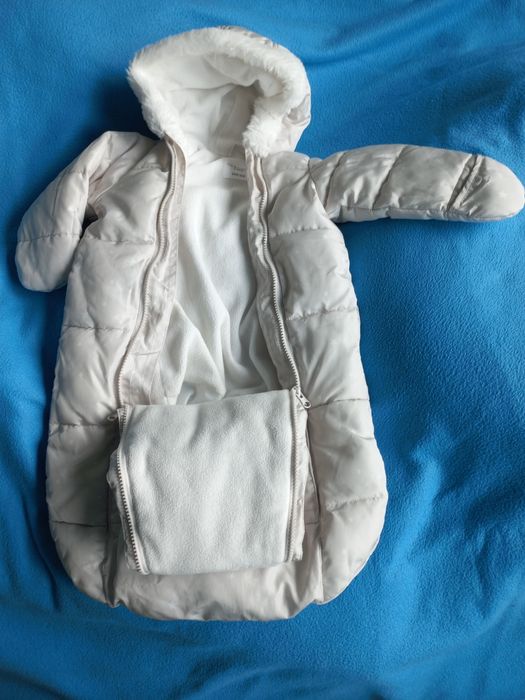 Kombinezon zimowy niemowlecy dla dziecka 3-7 m