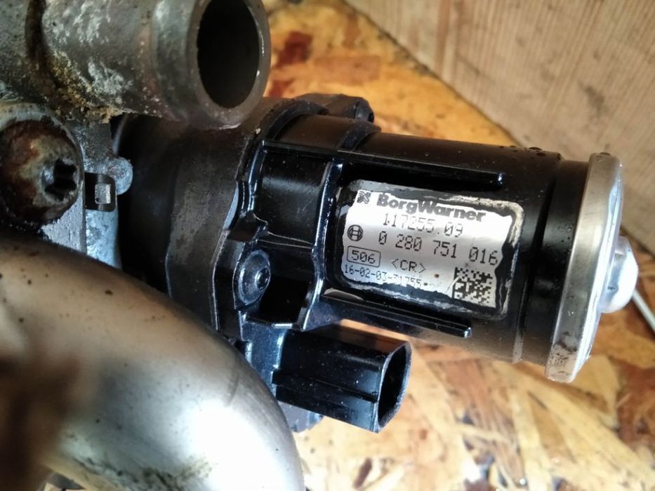VALVULA EGR COM RADIADOR VOLKSWAGEN SEAT AUDI SKODA 1.6TDI 0280751016