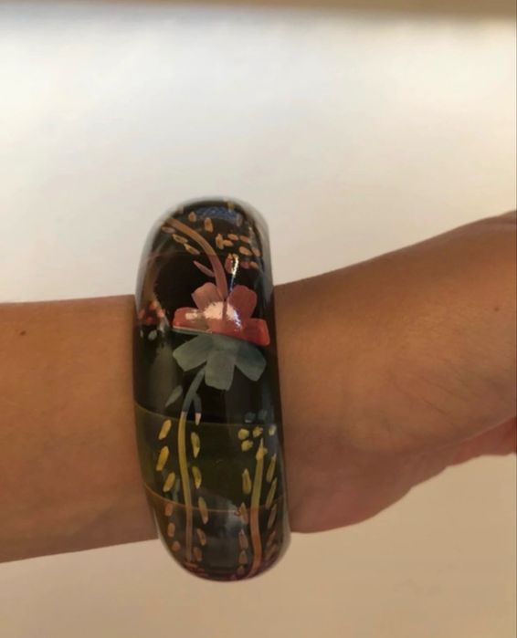 Malowana bransoletka