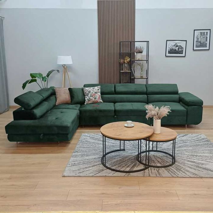 Narożnik Arteon Long z Funkcją spania Kanapa PROMOCJA Dostawa 3-7 DNI