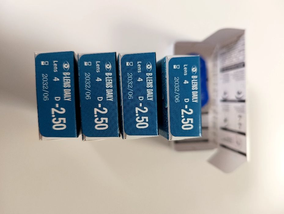 Soczewki jednodniowe B-Lens Daily -2.50