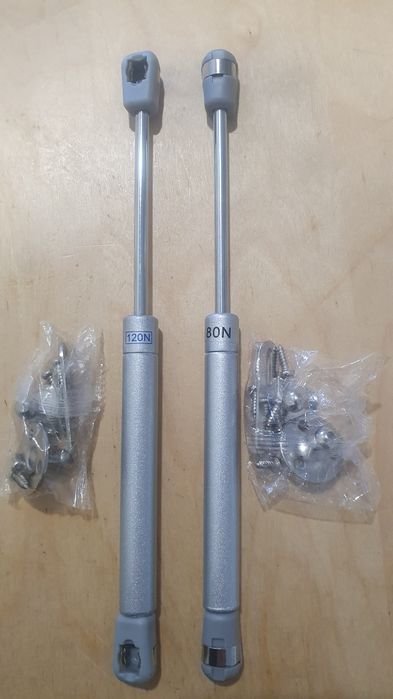 Compassos a gás de 80 e 120N