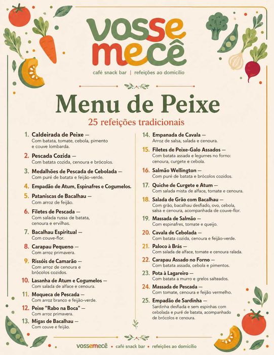 Refeições ao Domicílio Idosos  - GAIA/PORTO