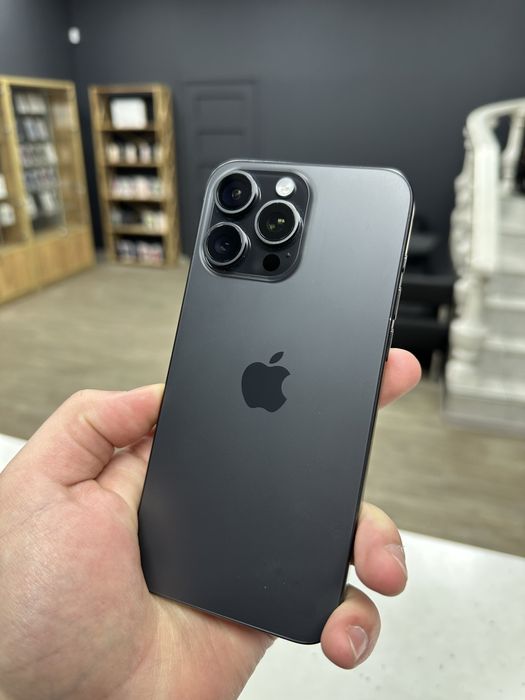 iPhone 15 Pro Max 256gb Black Titanium Neverlock з Гарантією!