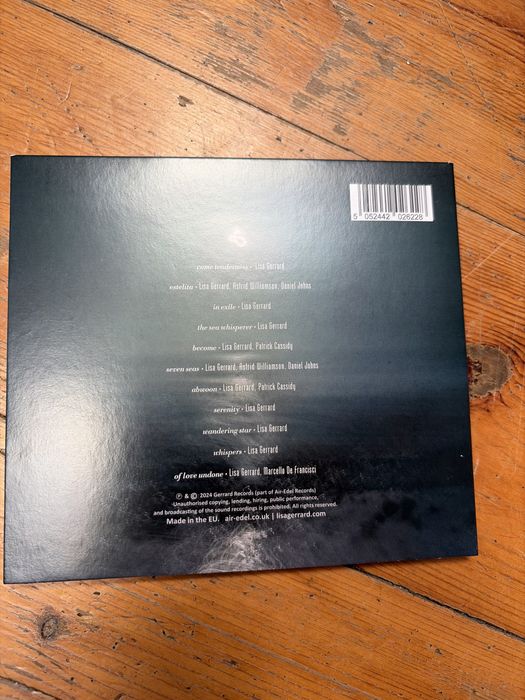 Lisa Gerrard „Come Tenderness” CD z autografem