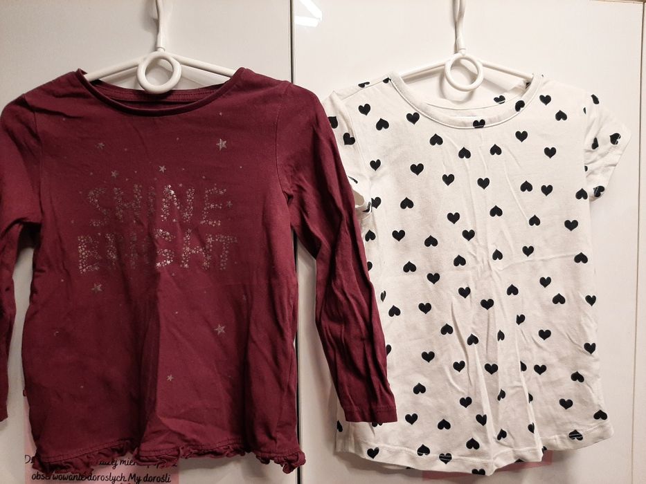 Bluzki dla dziewczynki 110