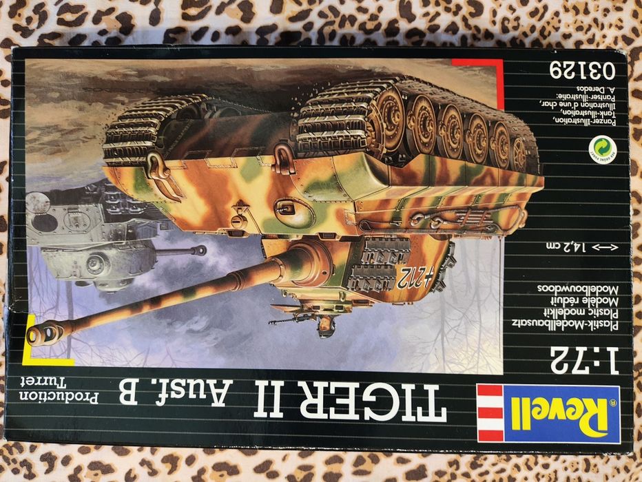Збірні моделі танків Tiger ll Ausf.B, Panther Ausf.G