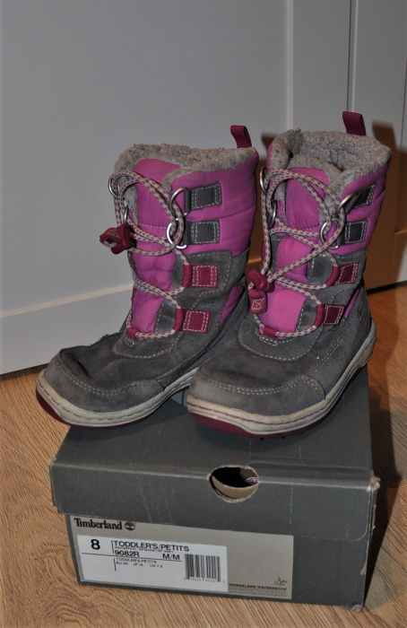 Dziecięce buty zimowe WATERPROOF. Timberland