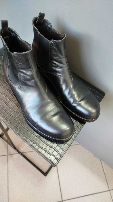 Prada botki naturalna skóra 44,5, wkladka 31 cm