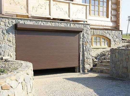 Brama rolowana ocieplana garażowa z pilotem