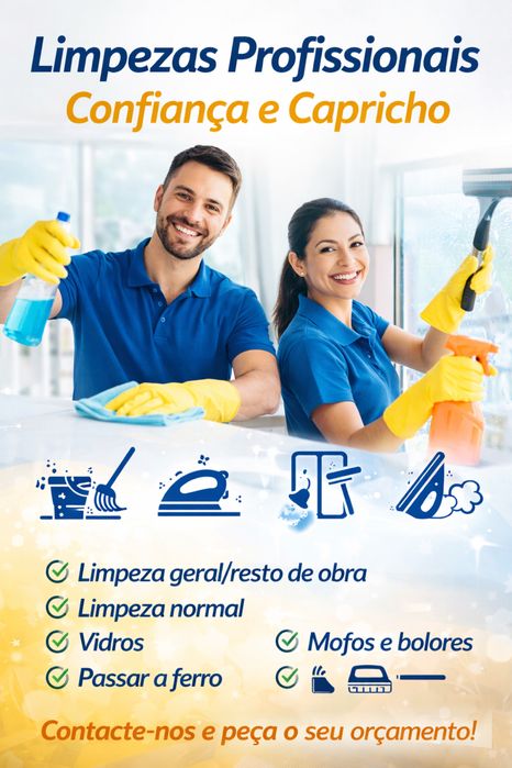 Limpezas a escritorios, apartamentos e casas !