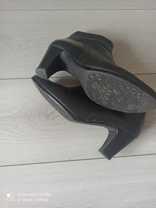 Botki damskie skóra Gabor roz 38