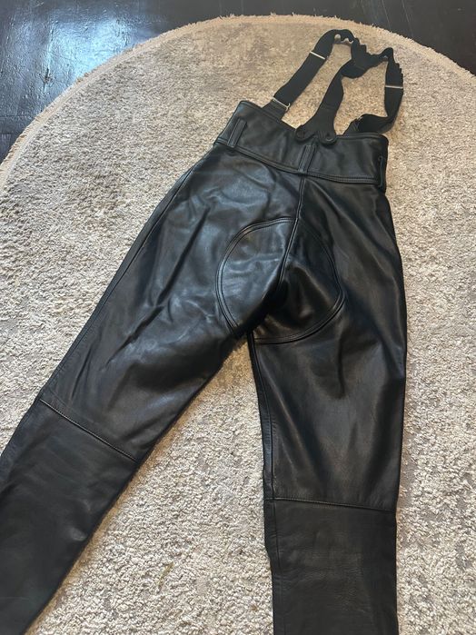 Мотоштани шкіряні