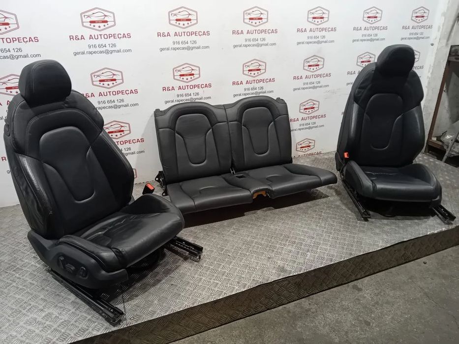 Conjunto de Bancos Audi TT 8J em Pele Originais