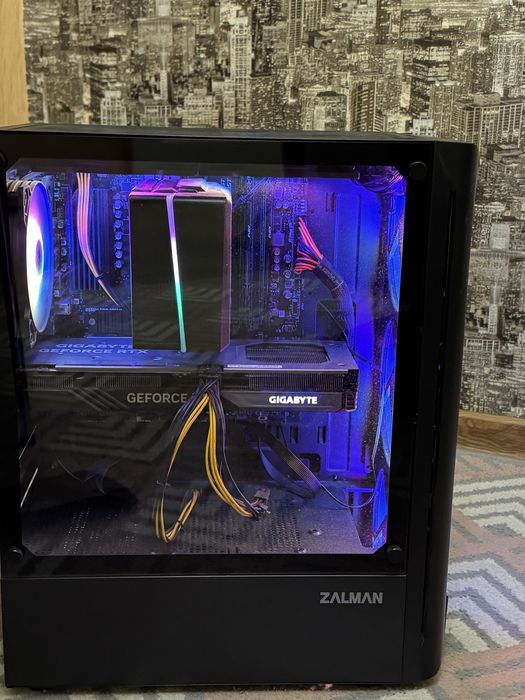 Продам игровой ПК RTX4060 | Ryzen 5 5500 | SSD 2TB | SSD 512 | MSI B550M | DDR4 16 ГБ 2x8
