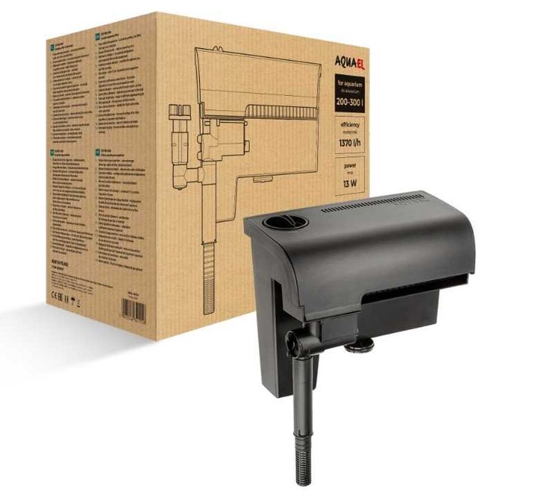 Aquael FZN PRO 1500 Filtr zewnętrzny kaskadowy 1370l/h do akwarium