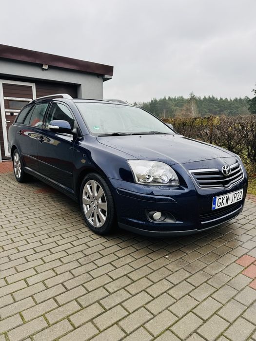 Toyota Avensis T25 1.8 129KM 2007r. Skóry Bi-led Nowe opony Okazja !