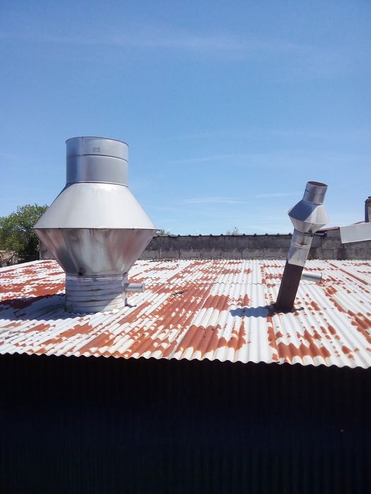 Chaminés de medição de gases