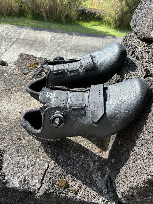 Sapatos Bontrager com sistema da Boa