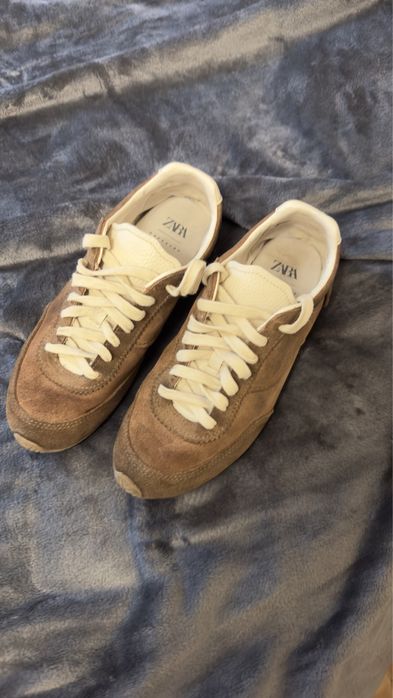 Кеди zara, замшеві кеди зара розмір 38