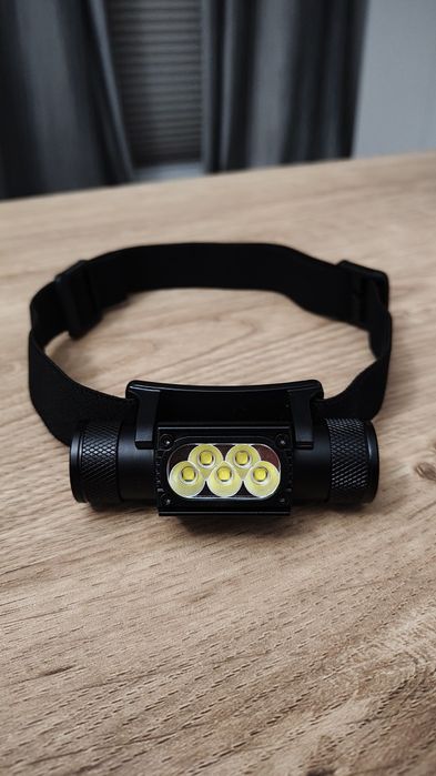 Latarka czołowa Aluminiowa Sololandor 2000 lumen IP66 jak Sofirn