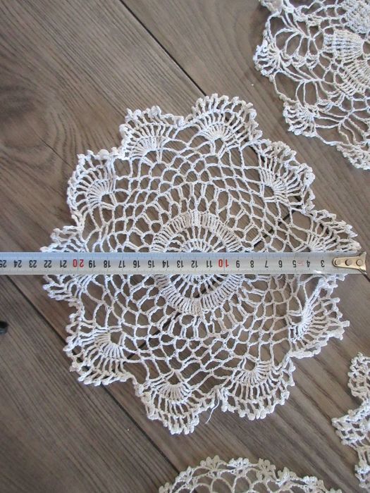 Serwetki vintage retro szydełko