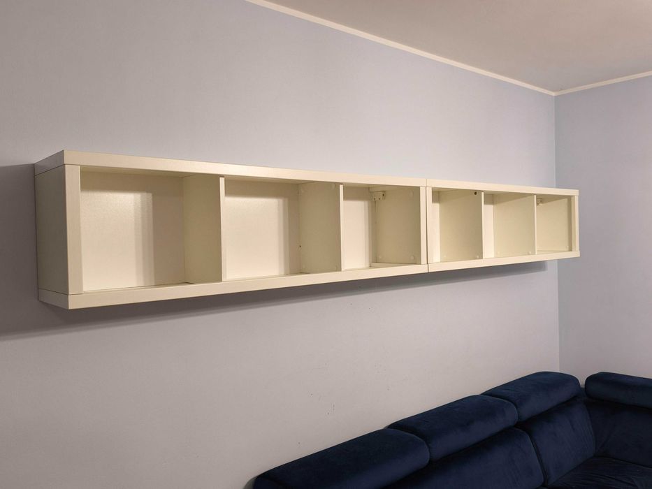 Solidne Półki regały wiszące Black Red White Kaspian 143cm 2 szt.