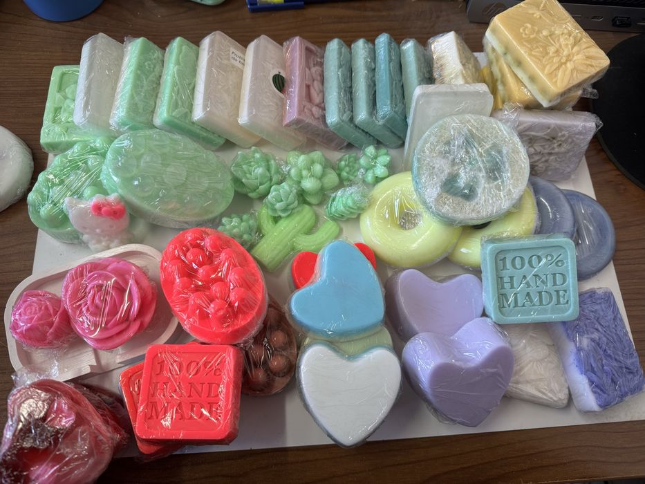 Sabonetes artesanais!