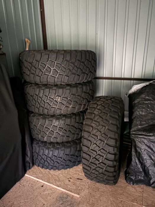 Koła 5 szt opony Nissan Patrol 35 cali BF Goodrich MT 315/75r16 et-25