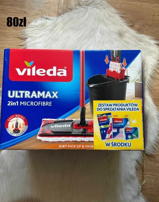 Nowy mop Vileda Ultramax 2w1 Microfibre