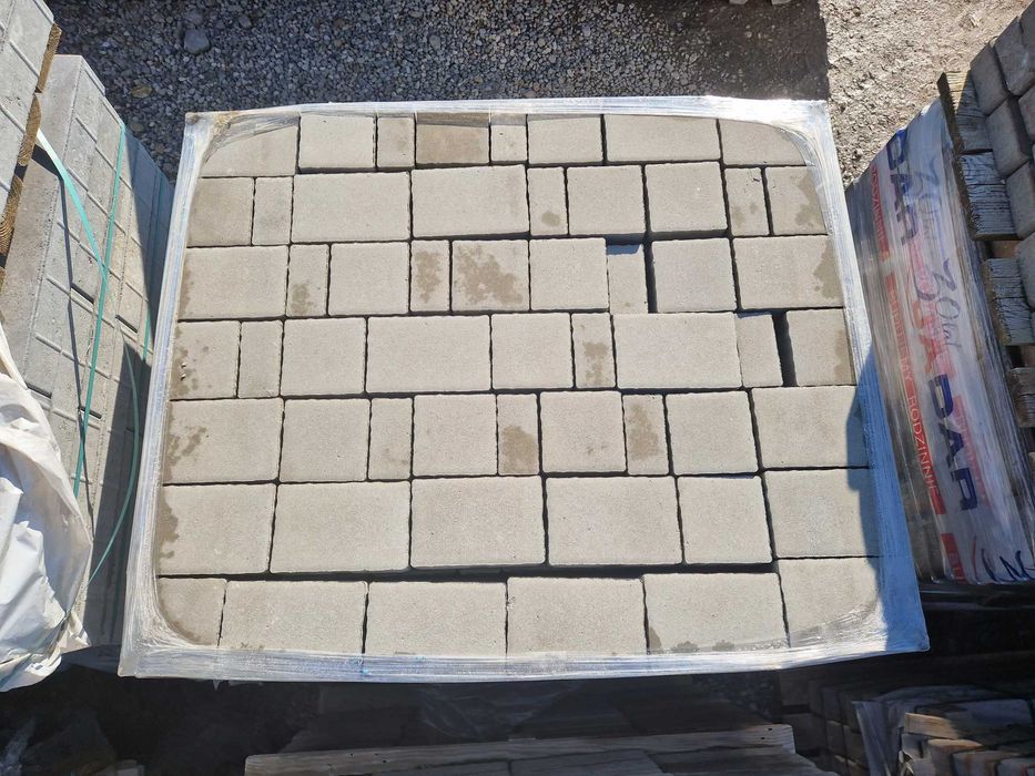 Kostka Brukowa Luna 6 cm Szara Jadar Okazja Podjazd Promocja