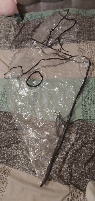 Дождевик на прогулочною коляску