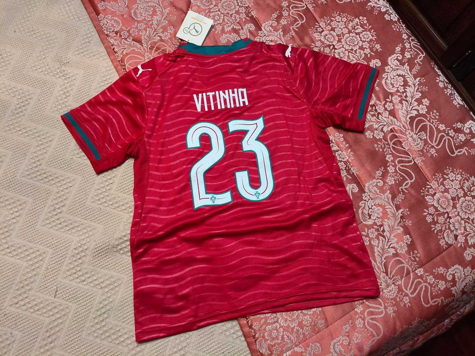 Camisola Criança Vitinha Equipamento Portugal | 2026