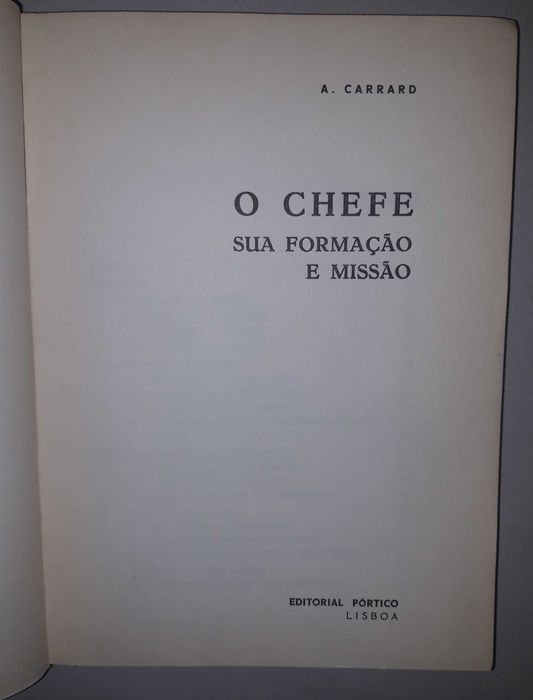 Livro Ref Par1- Alfred Carrard - O Chefe