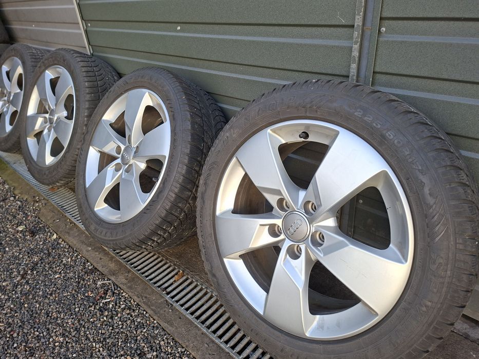 Alufelgi r17 rozstaw 5x112 audi w bardzo dobrym stanie