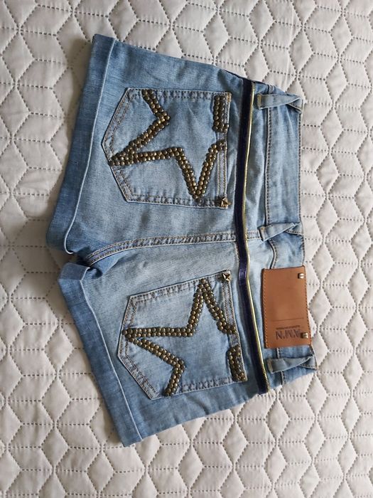 Spodnie jeans  damskie, A.M.N. MaDNESS NATIONAL  Rozmiar 28