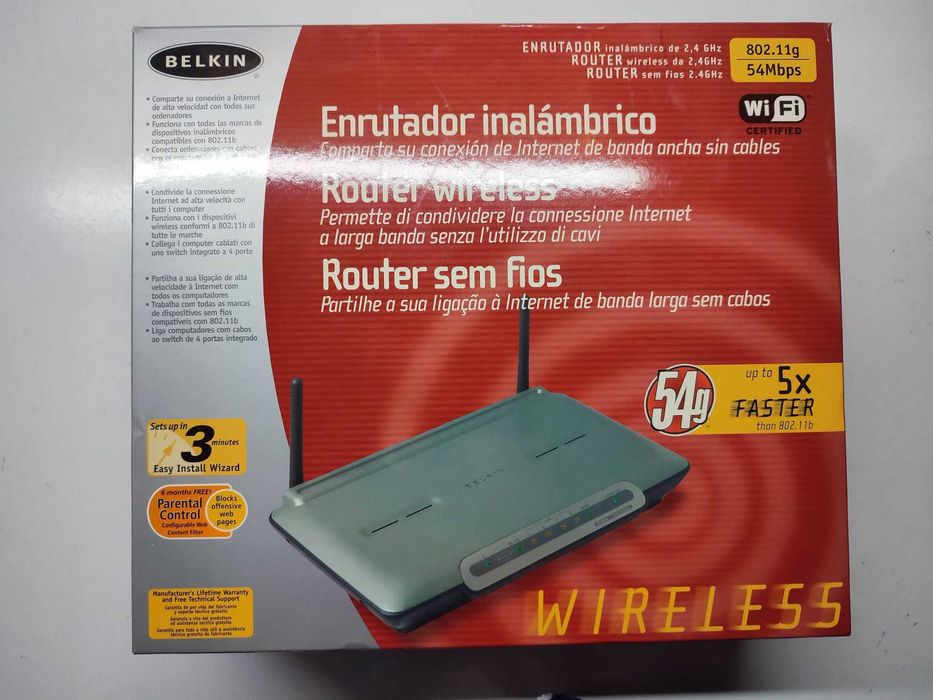 Belkin Wireless Router64409236884354120