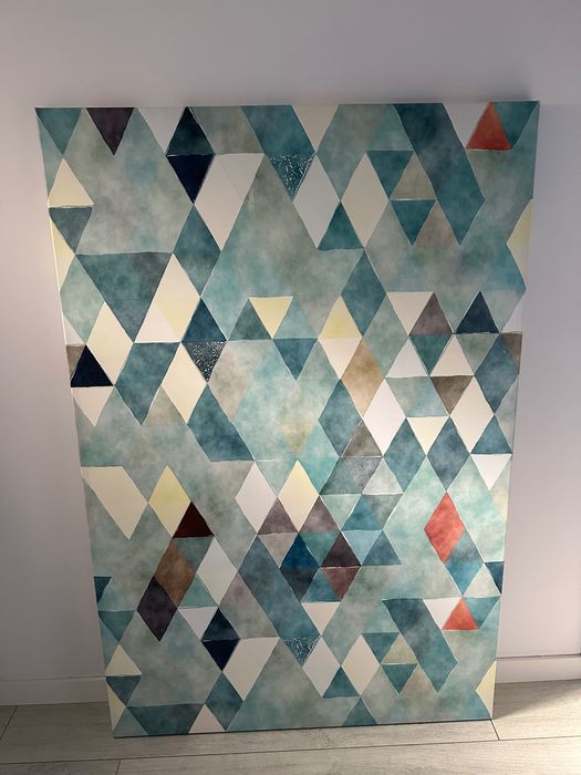 Obraz w geometryczne wzory  150x100