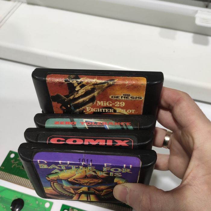 Лот картриджей 5шт Sega 16bit +