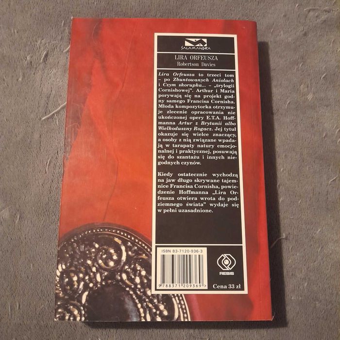 Lira Orfeusza - Robertson Davies