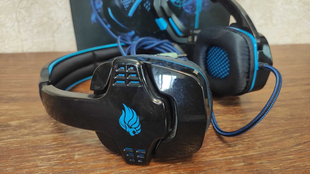 Навушники з мікрофоном Mengs (Sades) SA-708 ігрові