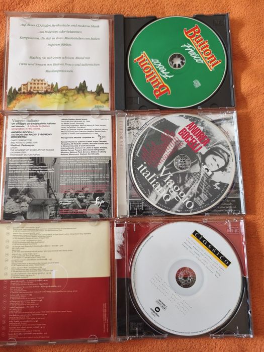 Płyty CD dla miłośników utworów operowychi operetkowych.
