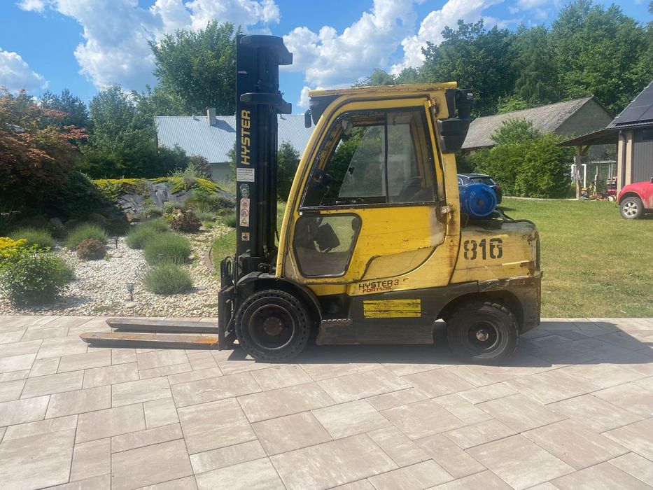 Hyster 3,5  Hyster 3.5 tony triplex 5,7m