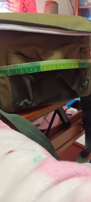Lancheiras verde tropa novas muito práticas e leves modelo unisexo