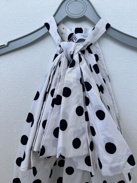 Top zara as bolinhas