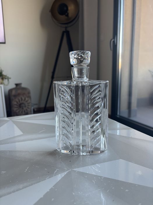 Garrafa de Bolso para Whisky em Cristal Atlantis – Vintage