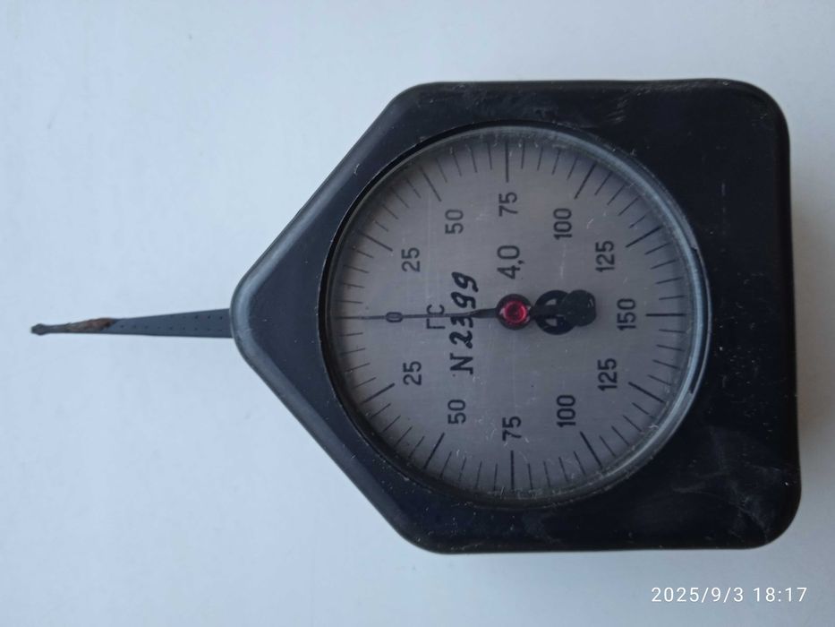 Граммометр часового типа