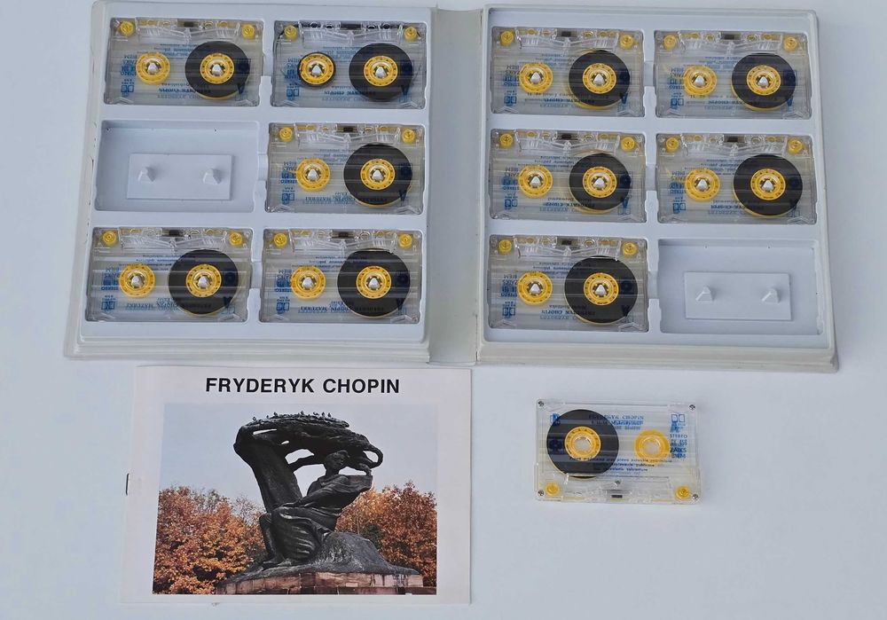 Kasety audio box Fryderyk Chopin (Muza 1990)